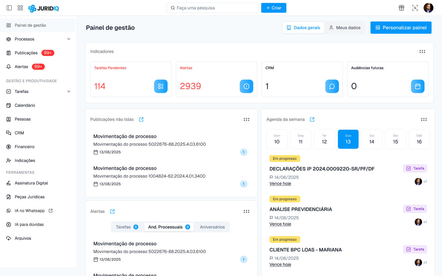 JuriChat Interface